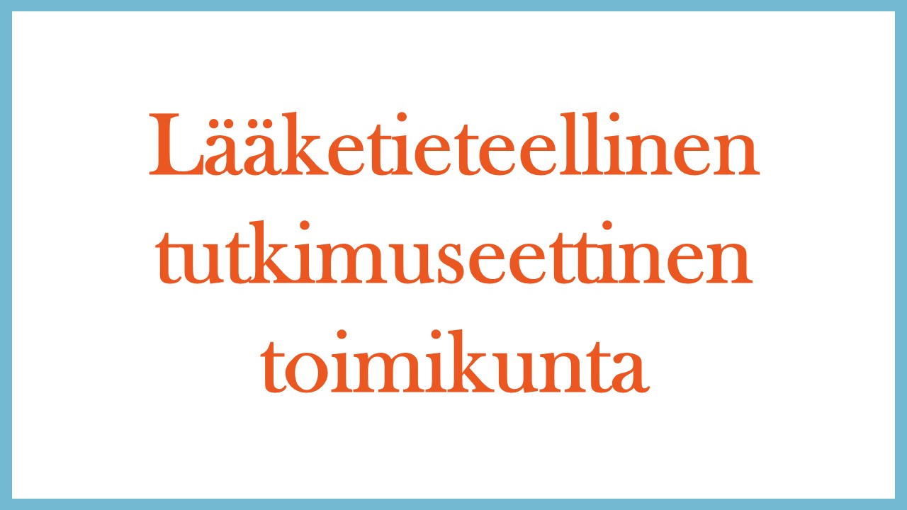 Lääketieteellinen tutkimuseettinen toimikunta