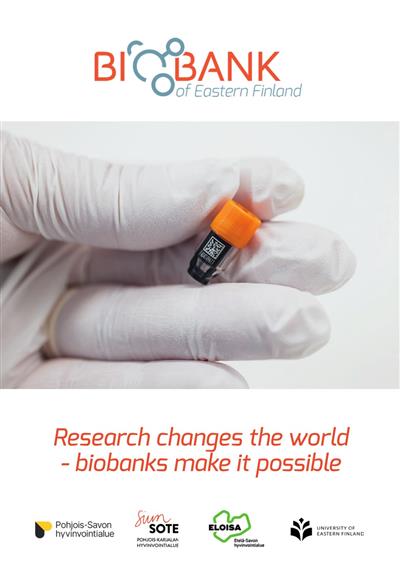 Itä-Suomen Biopankin esite tutkijoille julkaistu!